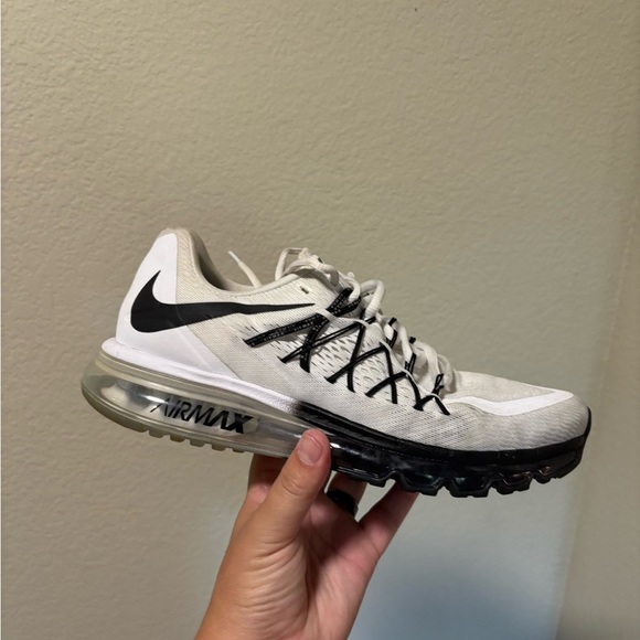 Nike Other - Nike Air Max White and Black Running Shoes